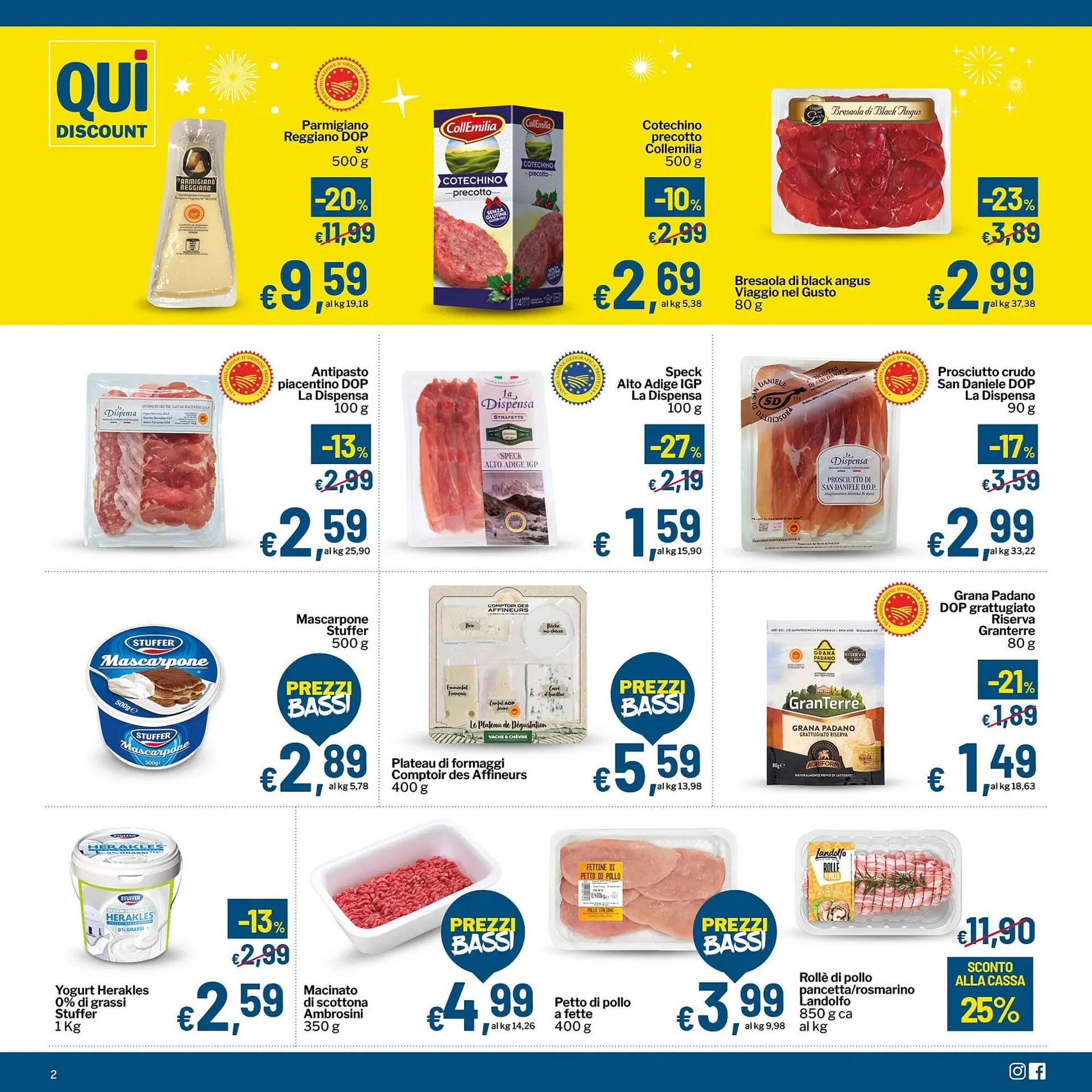 Volantino Qui Discount da 16 dicembre a 31 dicembre di 2025 - Pagina del volantino 2