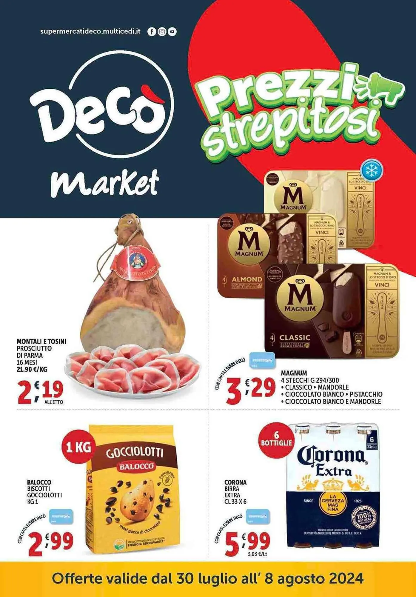 Volantino Deco Market da 30 luglio a 8 agosto di 2024 - Pagina del volantino 1