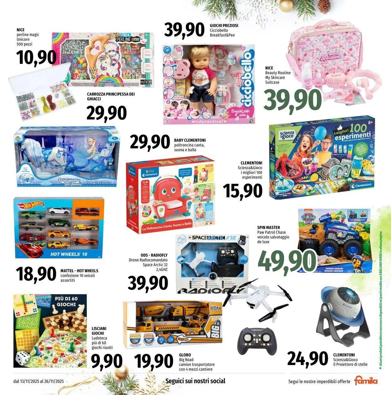 Famila Volantino attuale da 13 novembre a 26 novembre di 2025 - Pagina del volantino 33