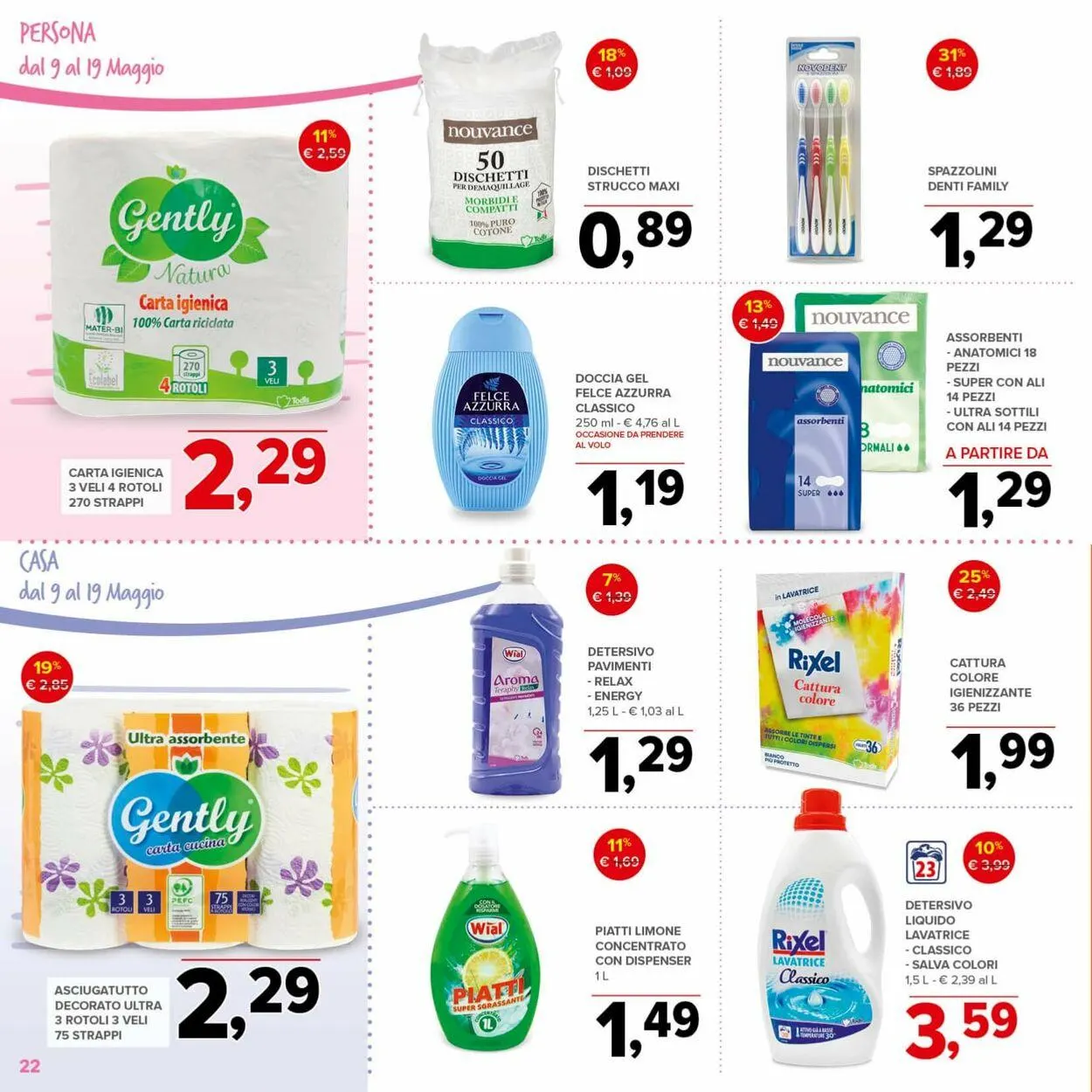 Todis Volantino attuale da 15 maggio a 29 maggio di 2024 - Pagina del volantino 22