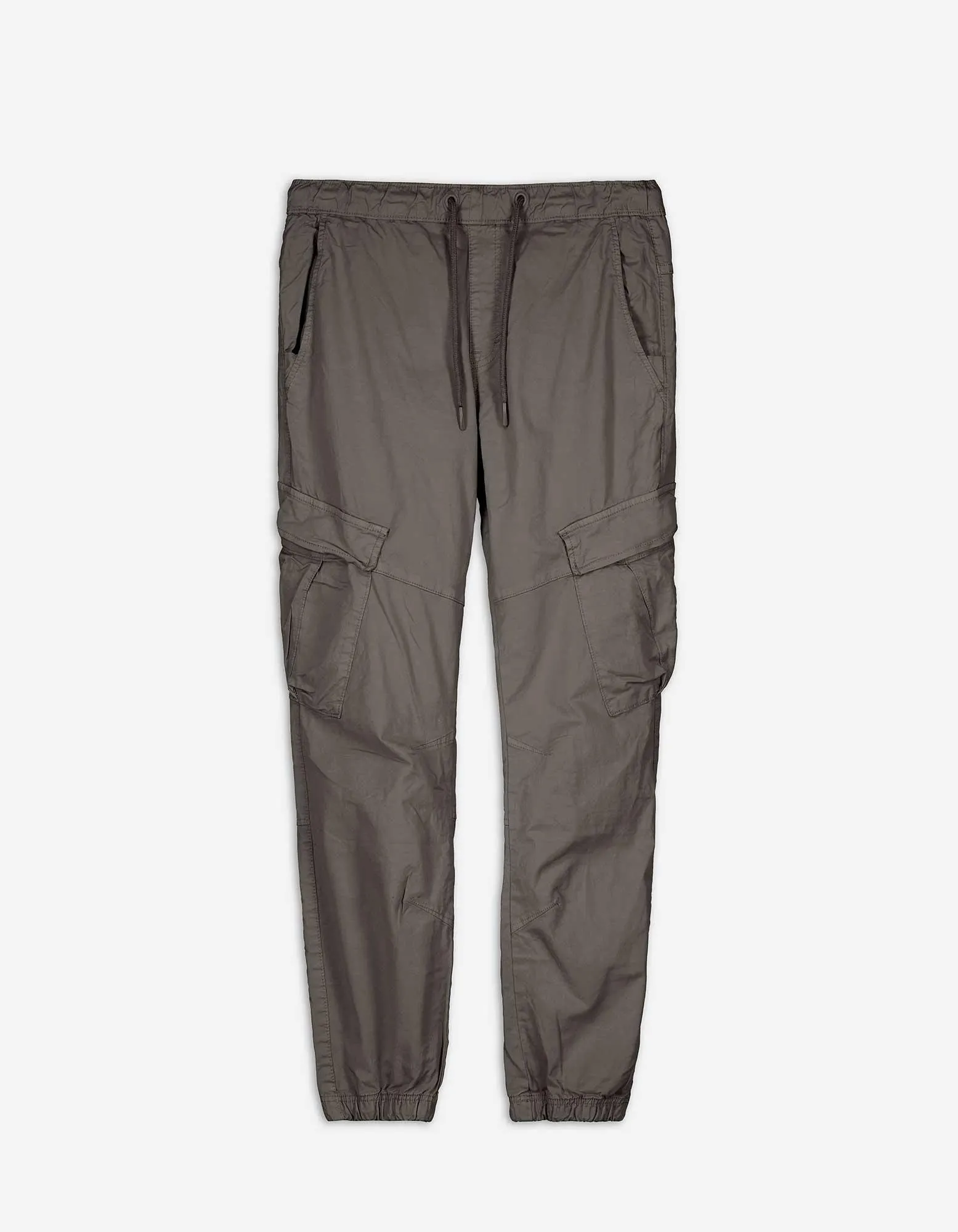 Pantaloni cargo - Coulisse in vita - grigio