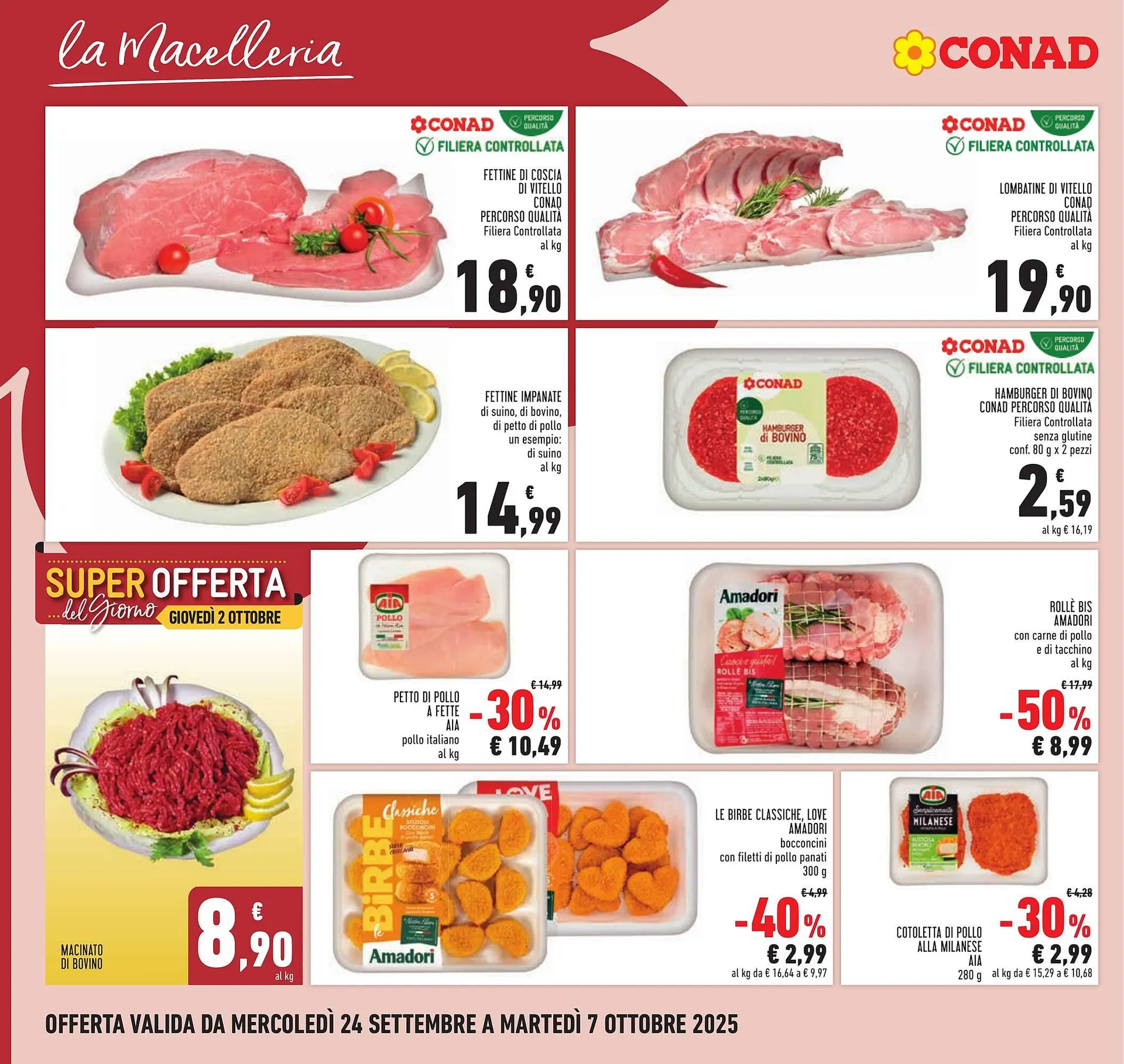Volantino Conad da 24 settembre a 7 ottobre di 2025 - Pagina del volantino 2