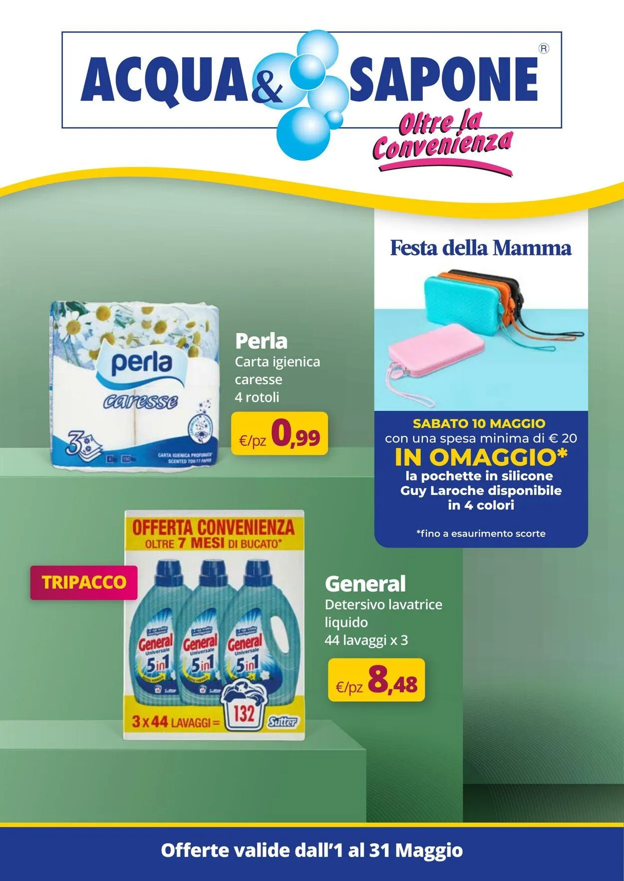 Acqua e sapone da 1 maggio a 31 maggio di 2025 - Pagina del volantino 1