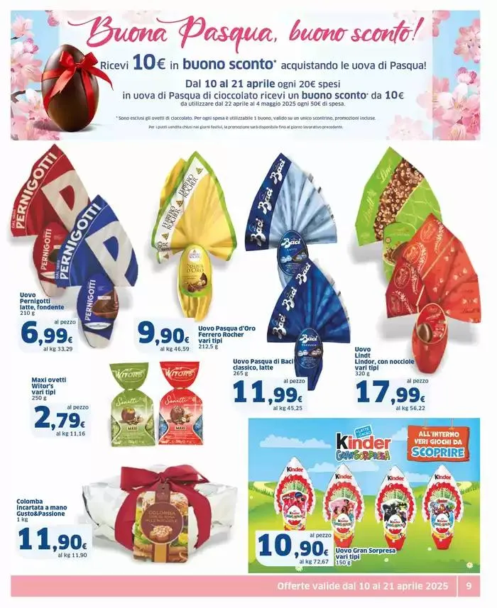 Buona Pasqua , Ok Sigma da 10 aprile a 21 aprile di 2025 - Pagina del volantino 9