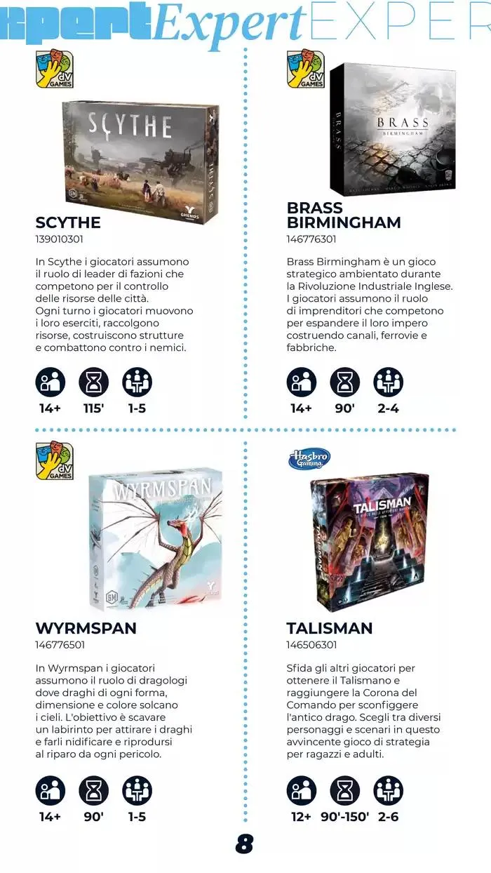 Catalogo Giochi di Società da 1 marzo a 15 marzo di 2025 - Pagina del volantino 8
