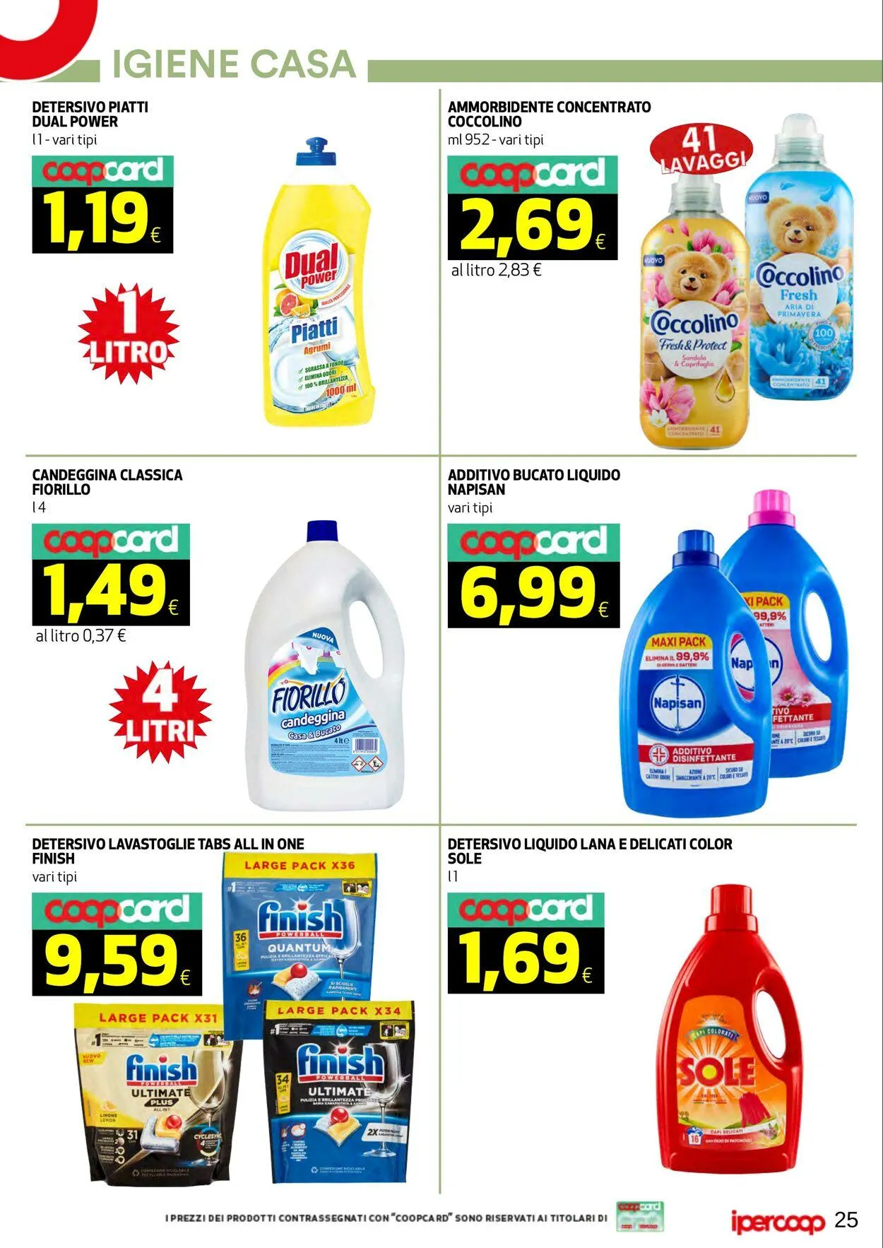 Coop Volantino attuale da 26 settembre a 7 ottobre di 2025 - Pagina del volantino 25
