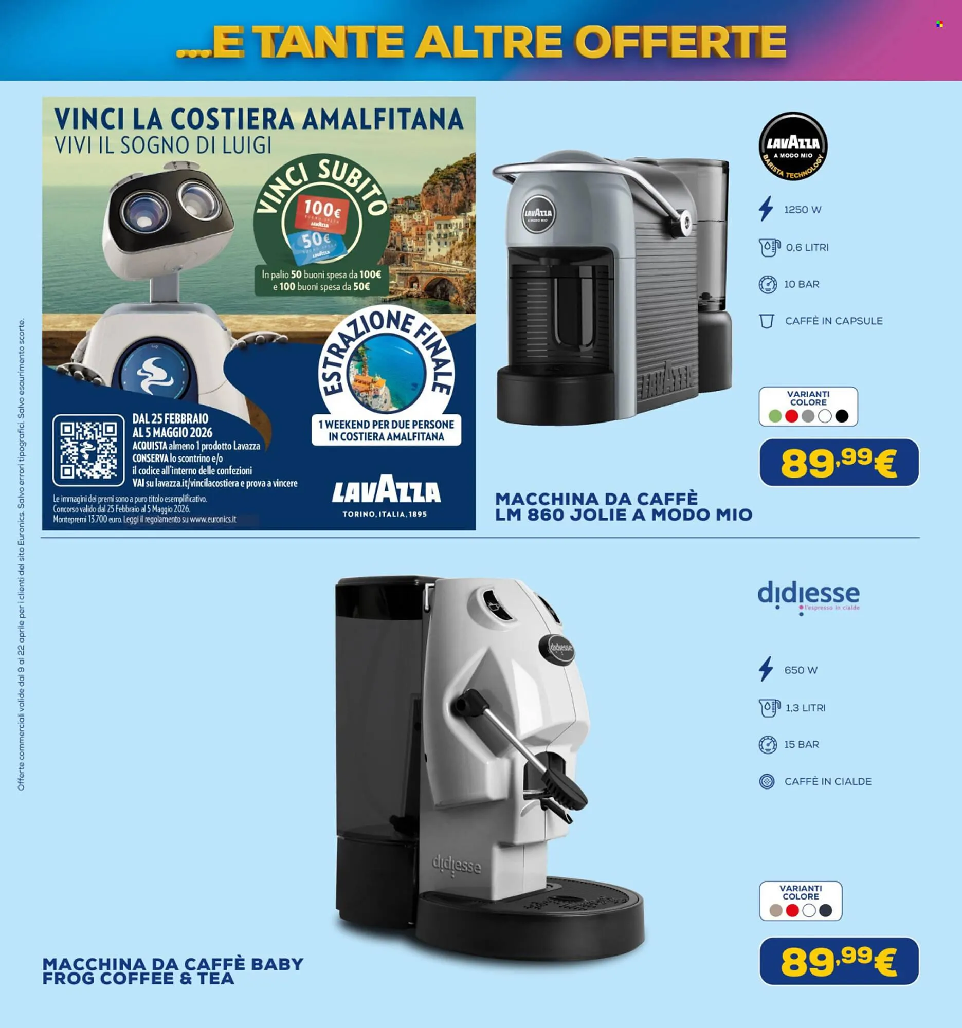 Volantino Euronics da 9 aprile a 22 aprile di 2026 - Pagina del volantino 46