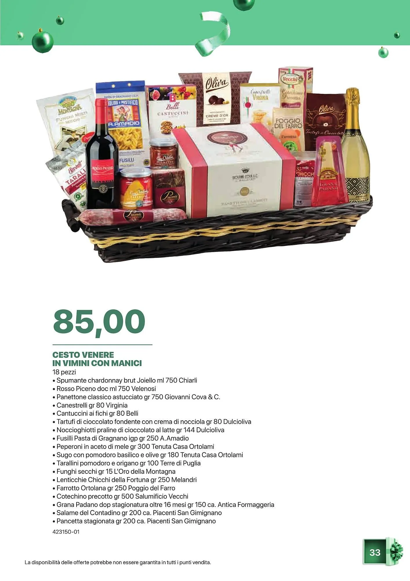 Volantino GrosMarket da 17 dicembre a 25 dicembre di 2025 - Pagina del volantino 33