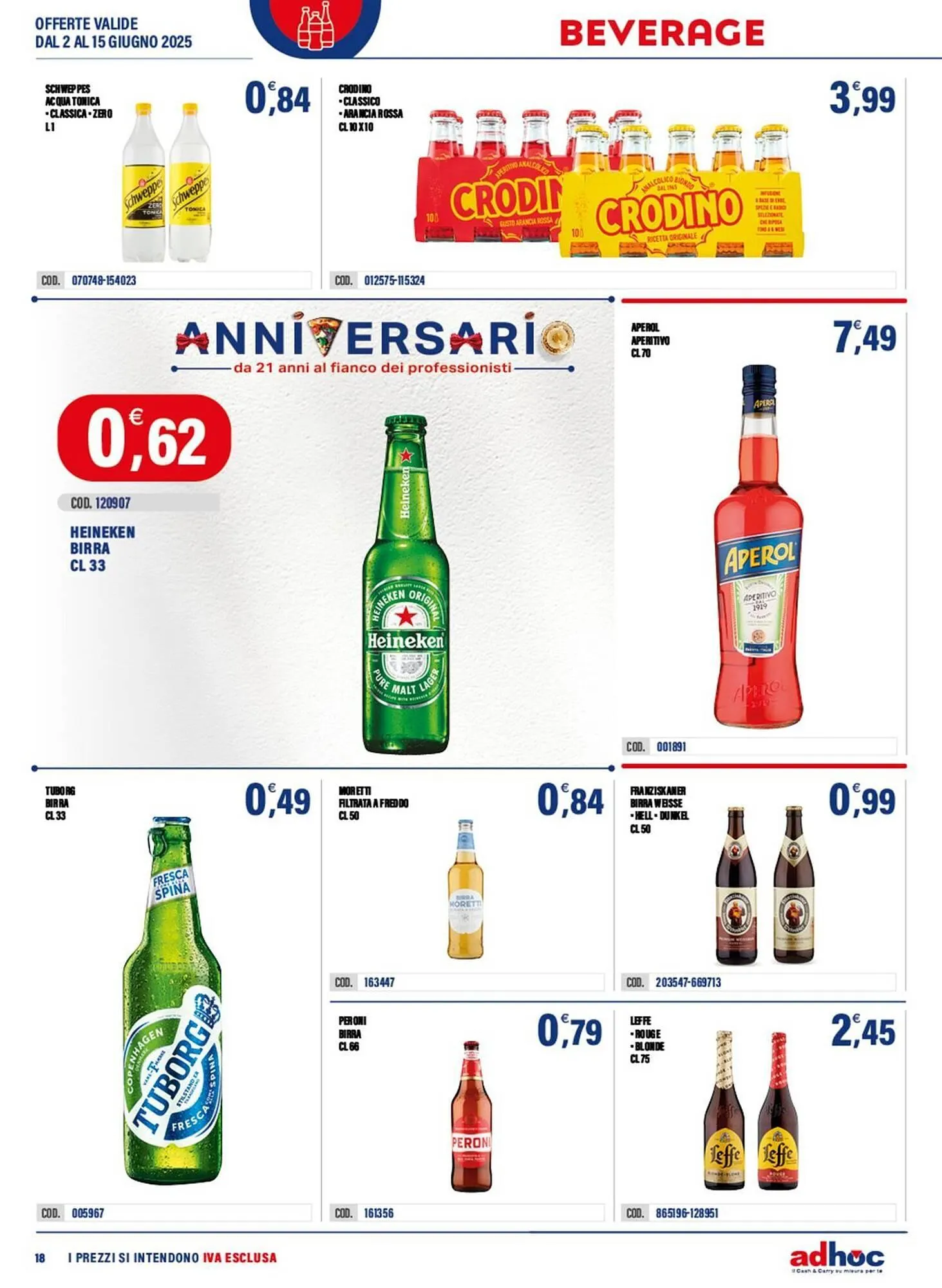 Volantino Adhoc da 2 giugno a 15 giugno di 2025 - Pagina del volantino 18