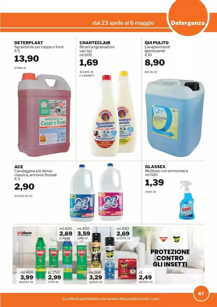 Volantino Food&Beverage da 23 aprile a 6 maggio di 2025 - Pagina del volantino 47