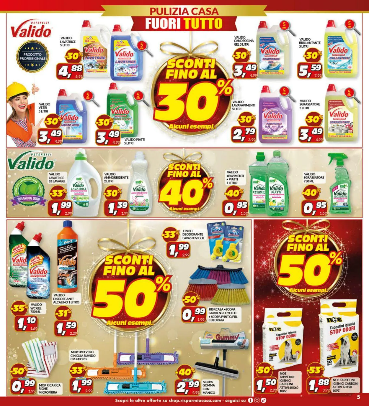 Risparmio Casa Volantino attuale da 18 dicembre a 7 gennaio di 2024 - Pagina del volantino 5