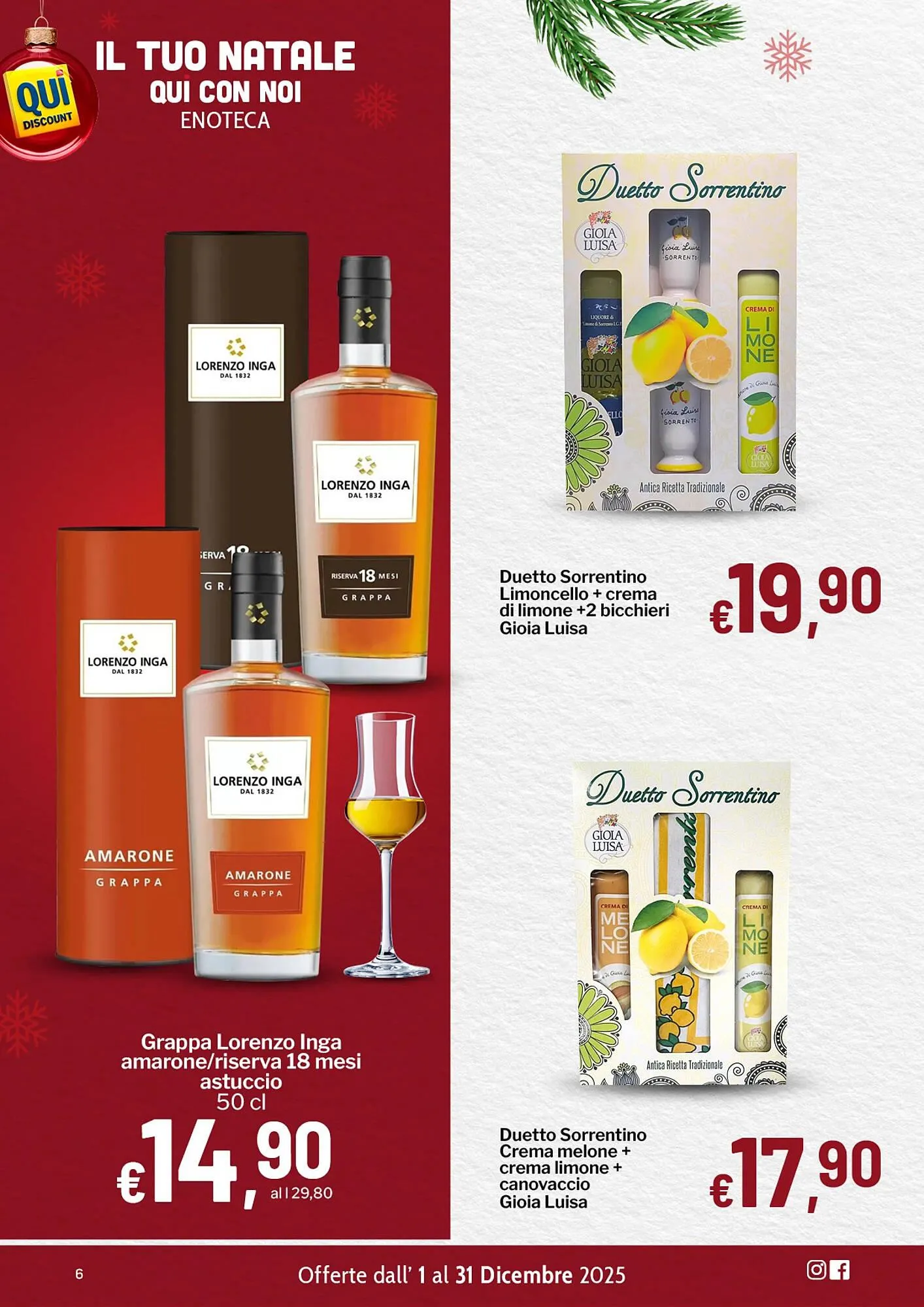 Volantino Qui Discount da 2 dicembre a 31 dicembre di 2025 - Pagina del volantino 6