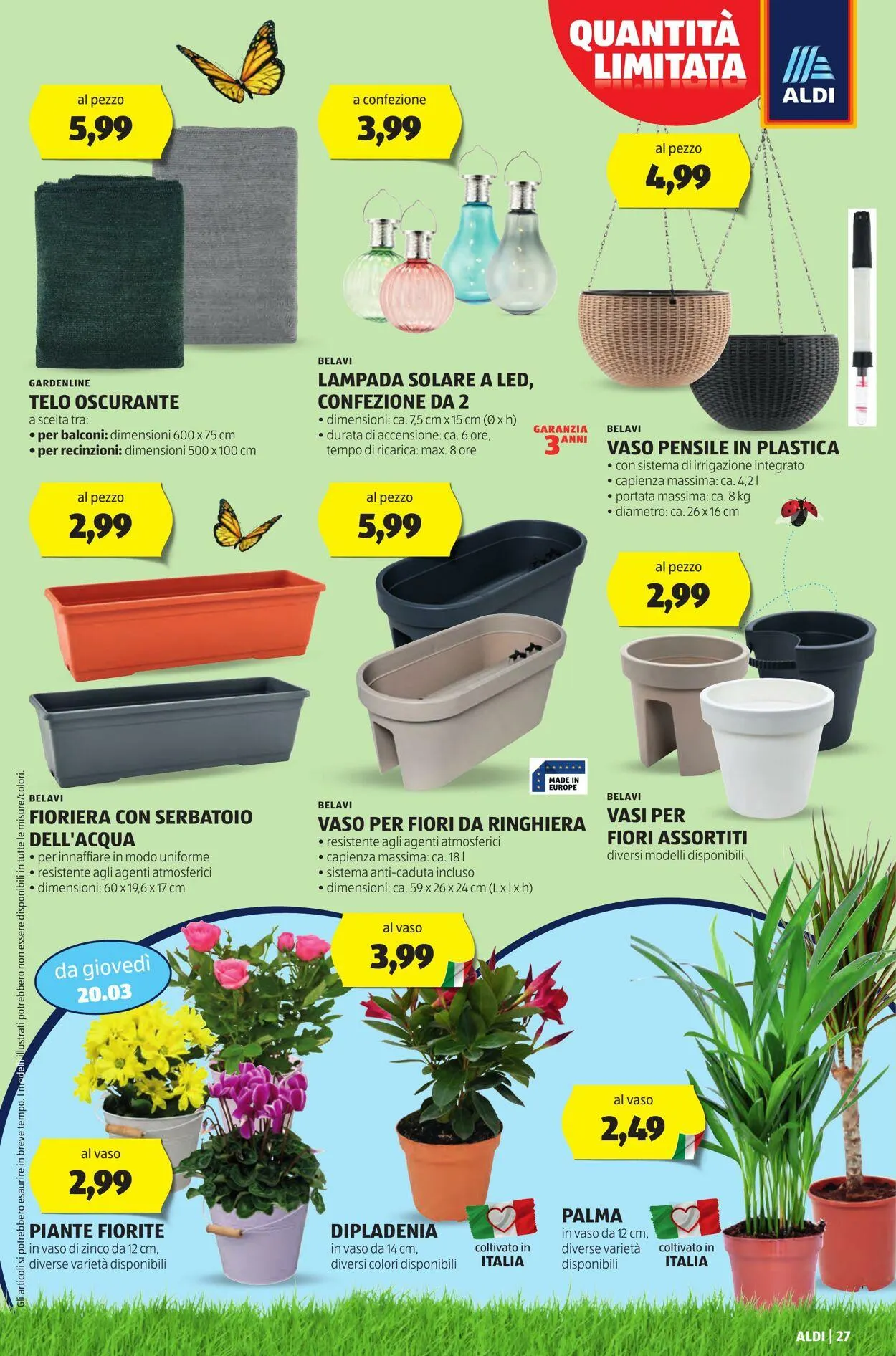 Aldi Volantino attuale da 17 marzo a 23 marzo di 2025 - Pagina del volantino 27