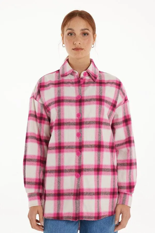 Camicia Manica Lunga Flanella Pesante