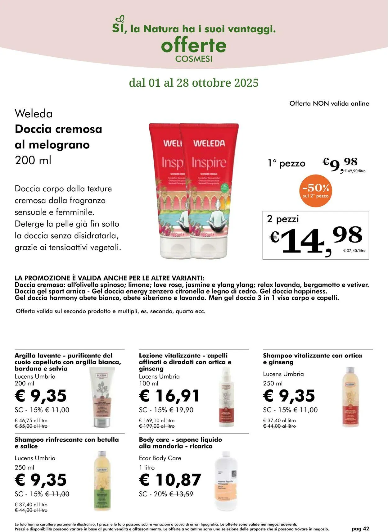 Natura Sì Volantino attuale da 6 novembre a 20 novembre di 2025 - Pagina del volantino 41