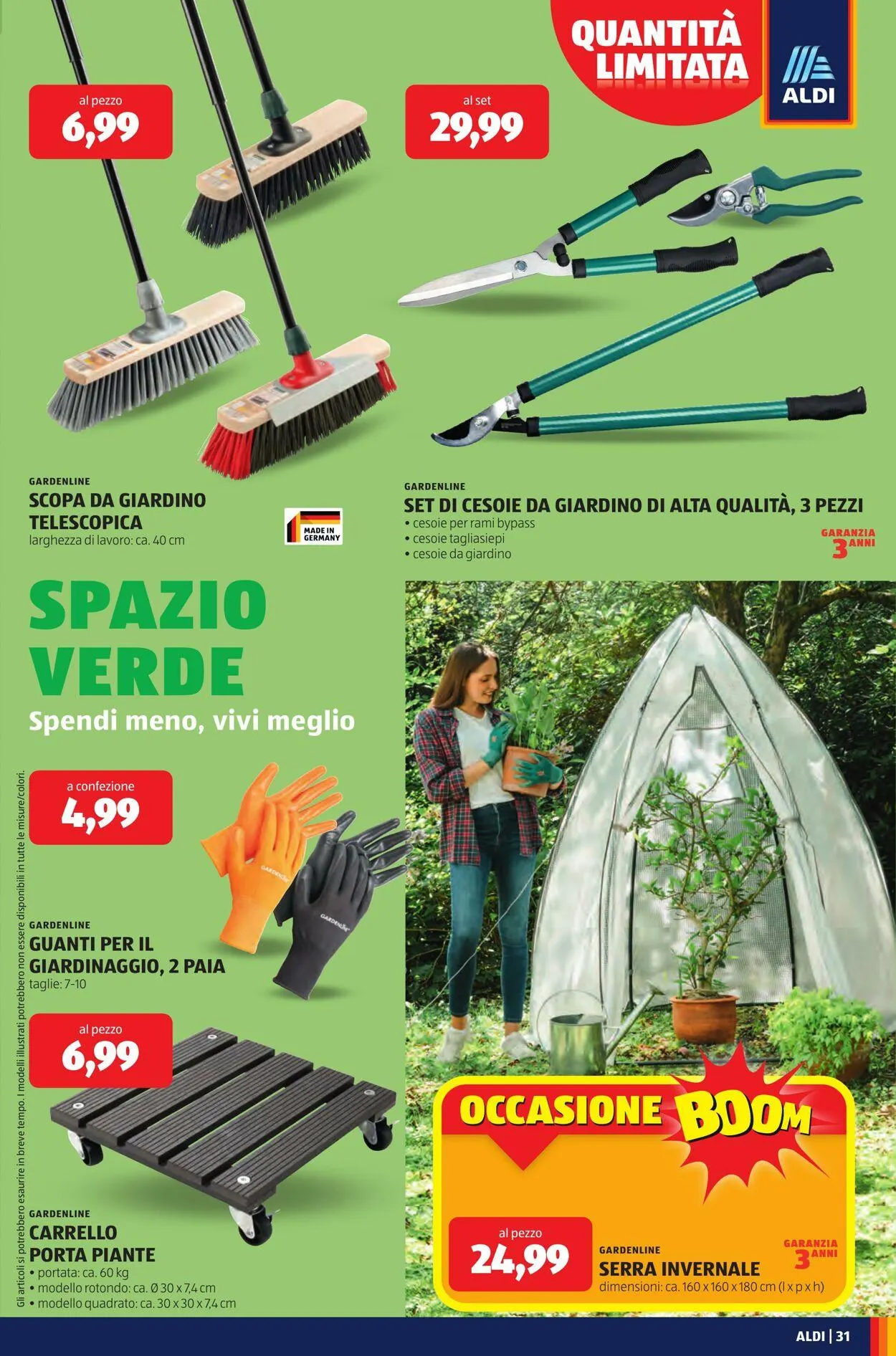 Aldi Volantino attuale da 29 settembre a 5 ottobre di 2025 - Pagina del volantino 31