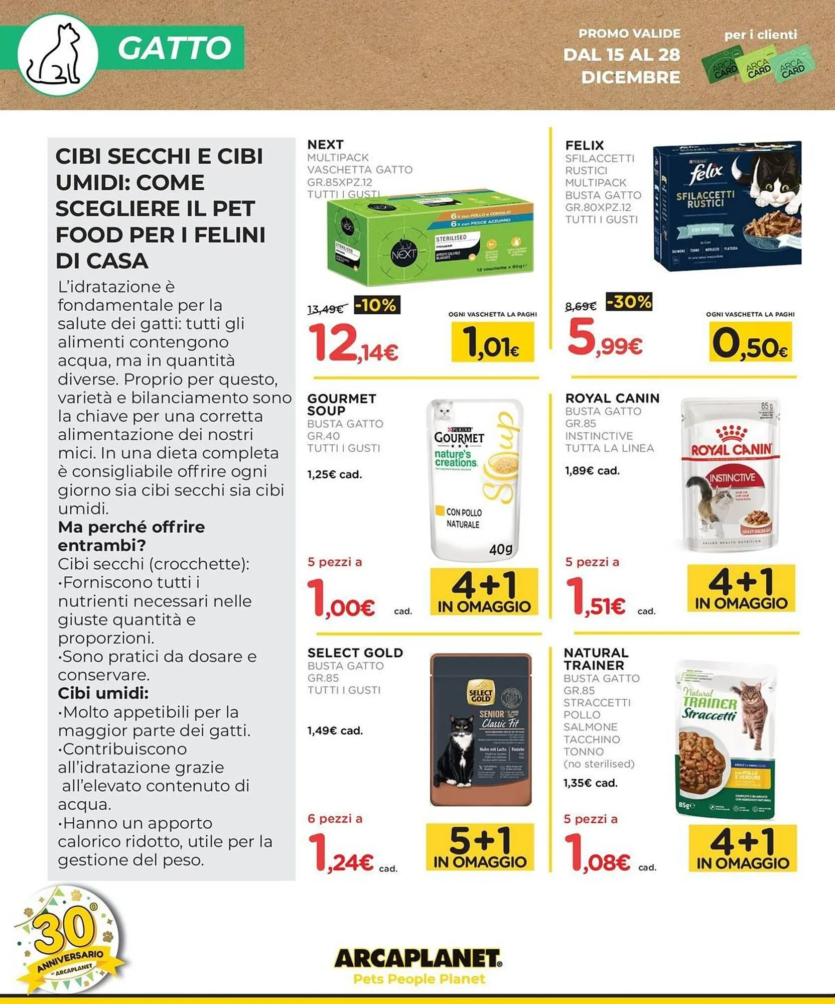 Volantino Arcaplanet da 15 dicembre a 21 dicembre di 2025 - Pagina del volantino 4