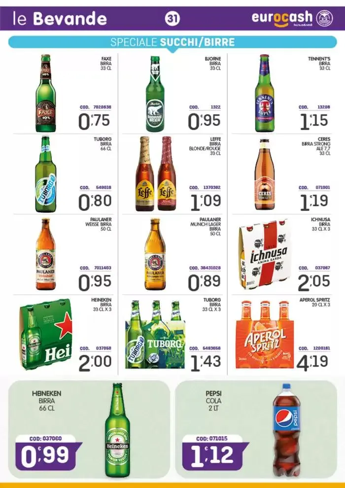 Offerte Eurocash da 18 novembre a 8 dicembre di 2024 - Pagina del volantino 31