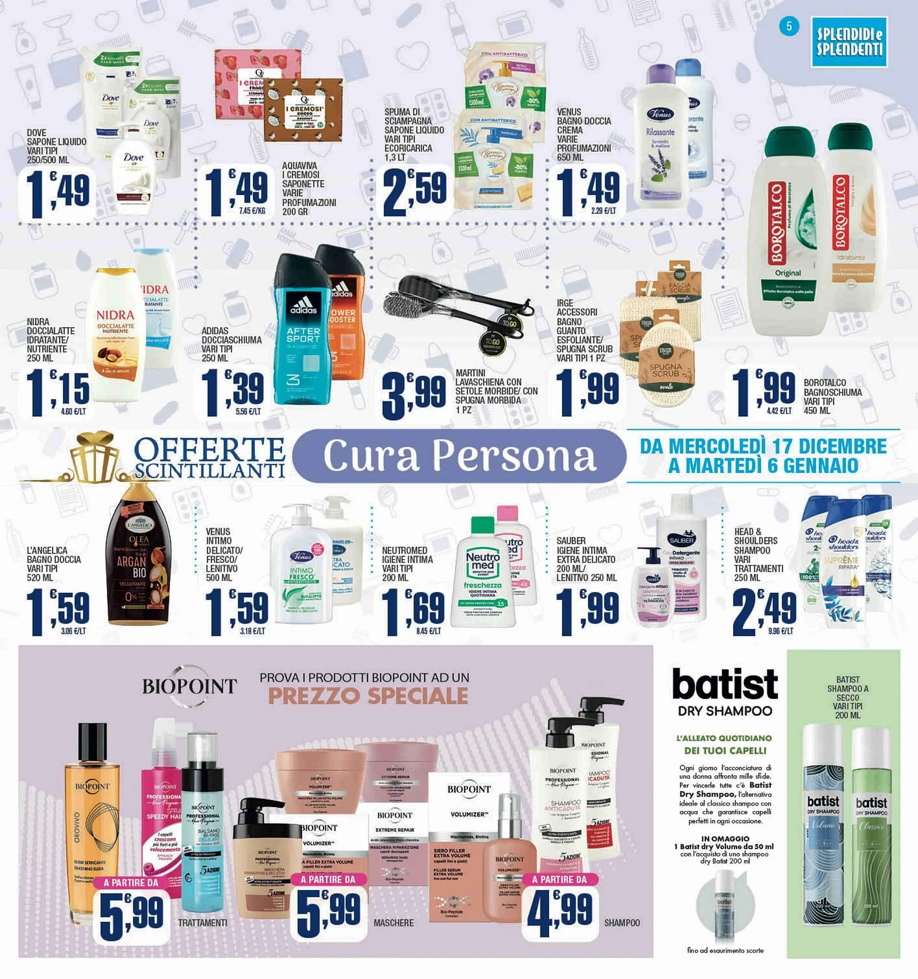 Volantino Splendidi e Splendenti da 17 dicembre a 6 gennaio di 2026 - Pagina del volantino 5