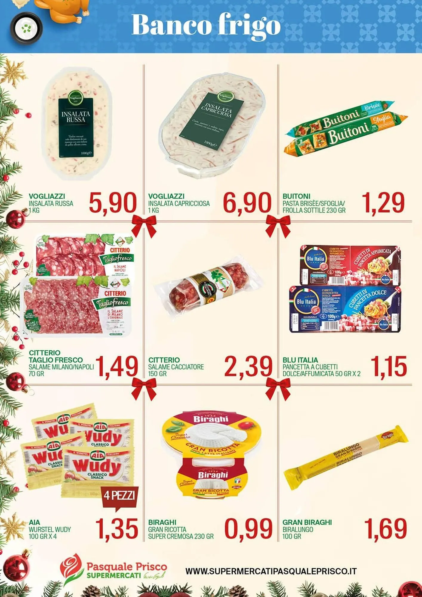 Volantino Supermercati Pasquale Prisco da 10 dicembre a 29 dicembre di 2024 - Pagina del volantino 18