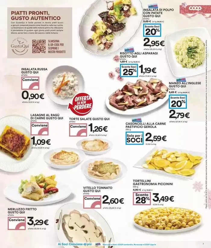 40 prodotti al 40% di sconto da 10 aprile a 21 aprile di 2025 - Pagina del volantino 7