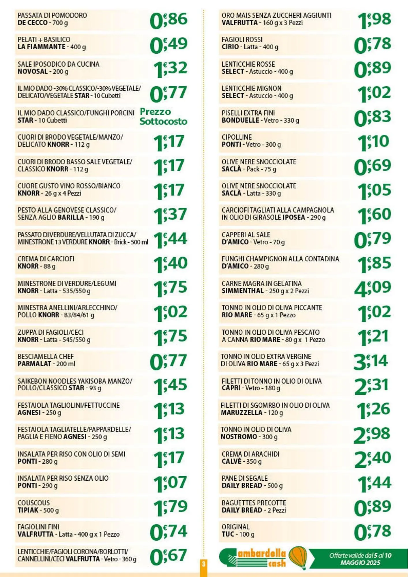 Volantino Gambardella Cash da 5 maggio a 10 maggio di 2025 - Pagina del volantino 3