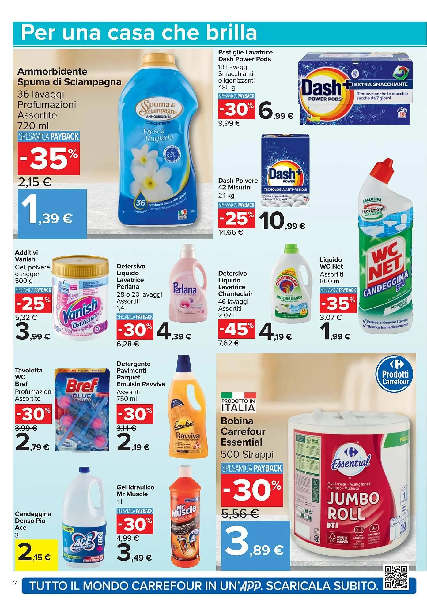 Volantino Carrefour Market da 26 settembre a 9 ottobre di 2025 - Pagina del volantino 14