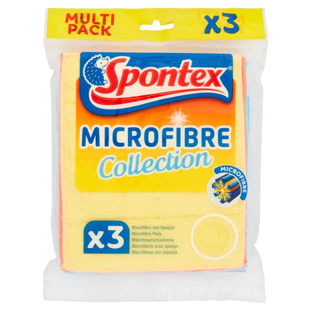 Spontex Microfibre Pad x3