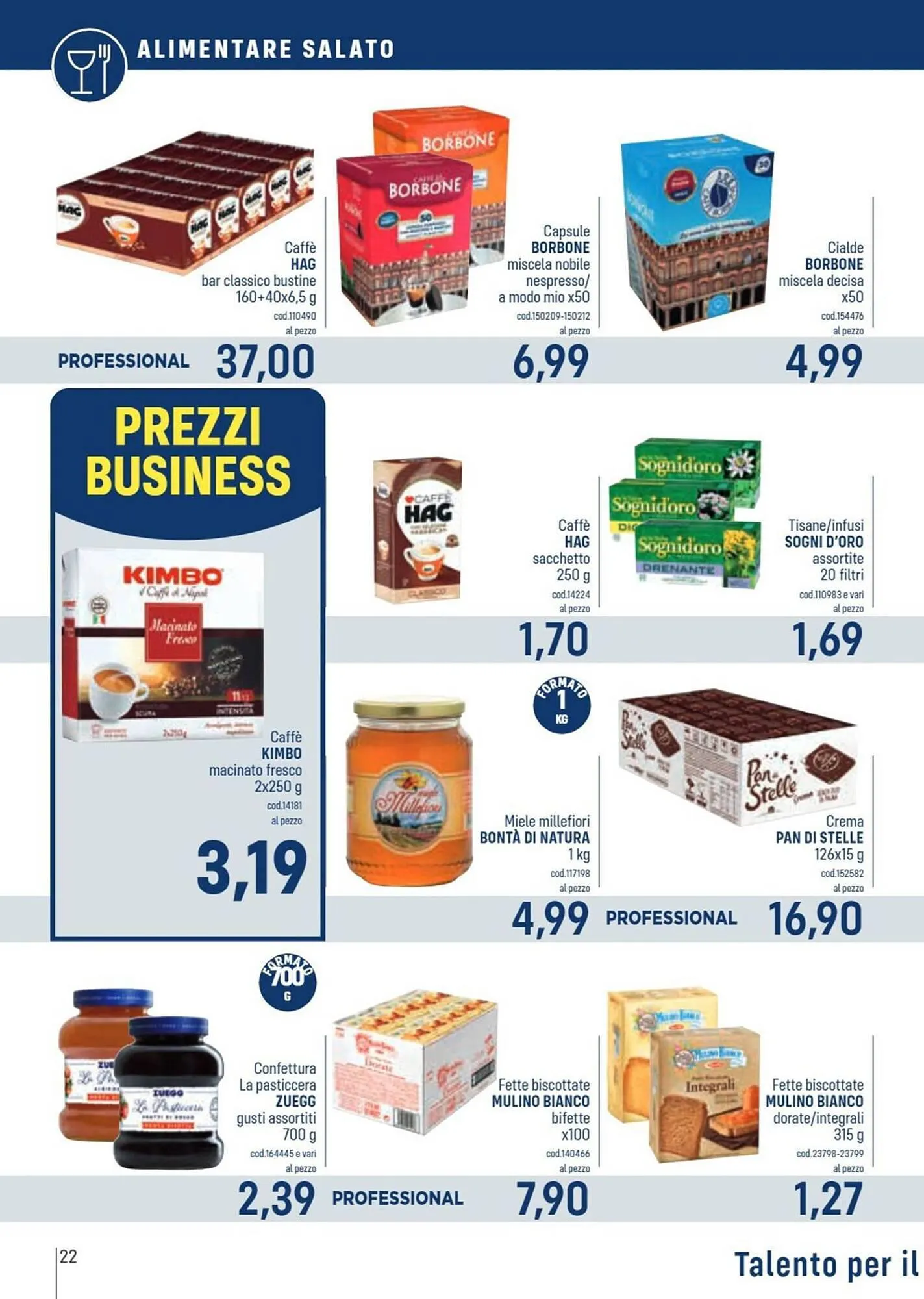 Volantino Talento Professional Store da 11 marzo a 24 marzo di 2024 - Pagina del volantino 22