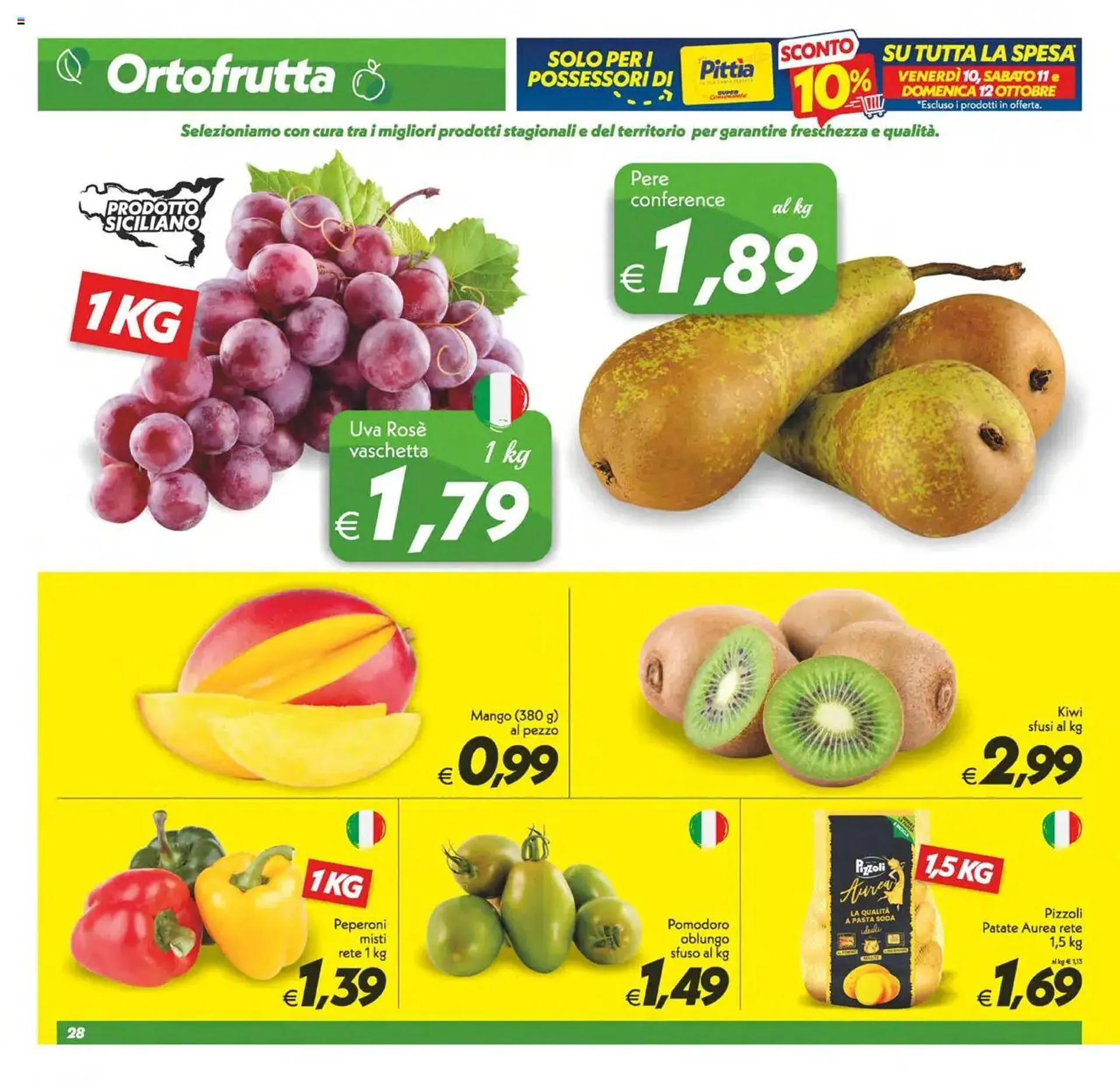 Volantino Iper Super Conveniente da 10 ottobre a 16 ottobre di 2025 - Pagina del volantino 28