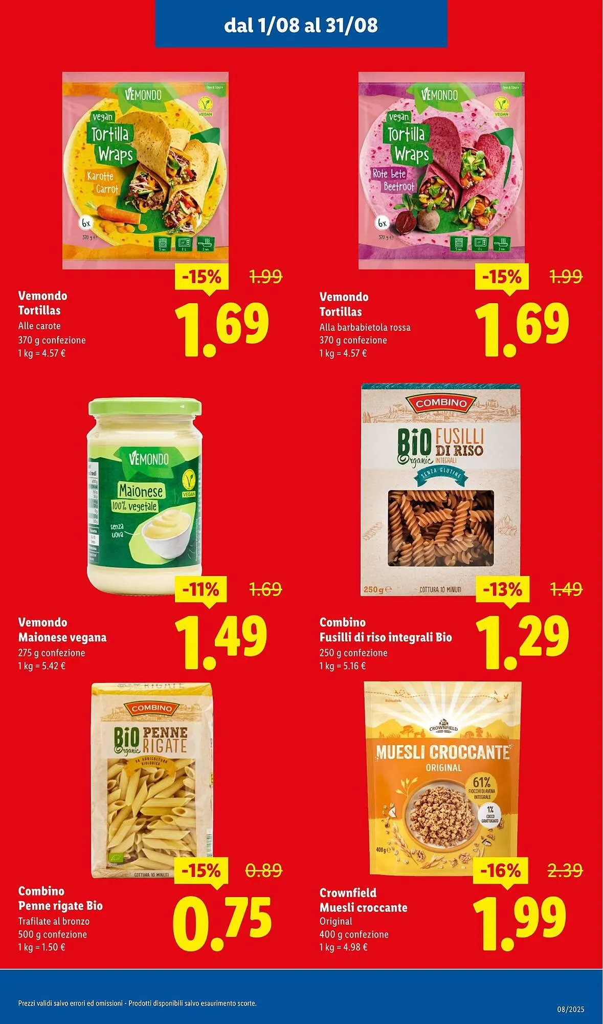 Volantino Lidl da 1 agosto a 31 agosto di 2025 - Pagina del volantino 7