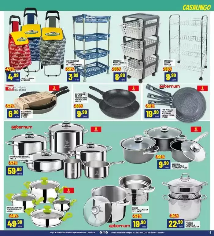 Sconti fino al 50% da 21 maggio a 22 maggio di 2025 - Pagina del volantino 9