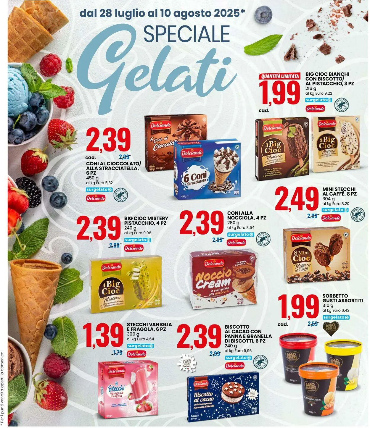 EURO Spin Volantino attuale da 28 luglio a 10 agosto di 2025 - Pagina del volantino 9