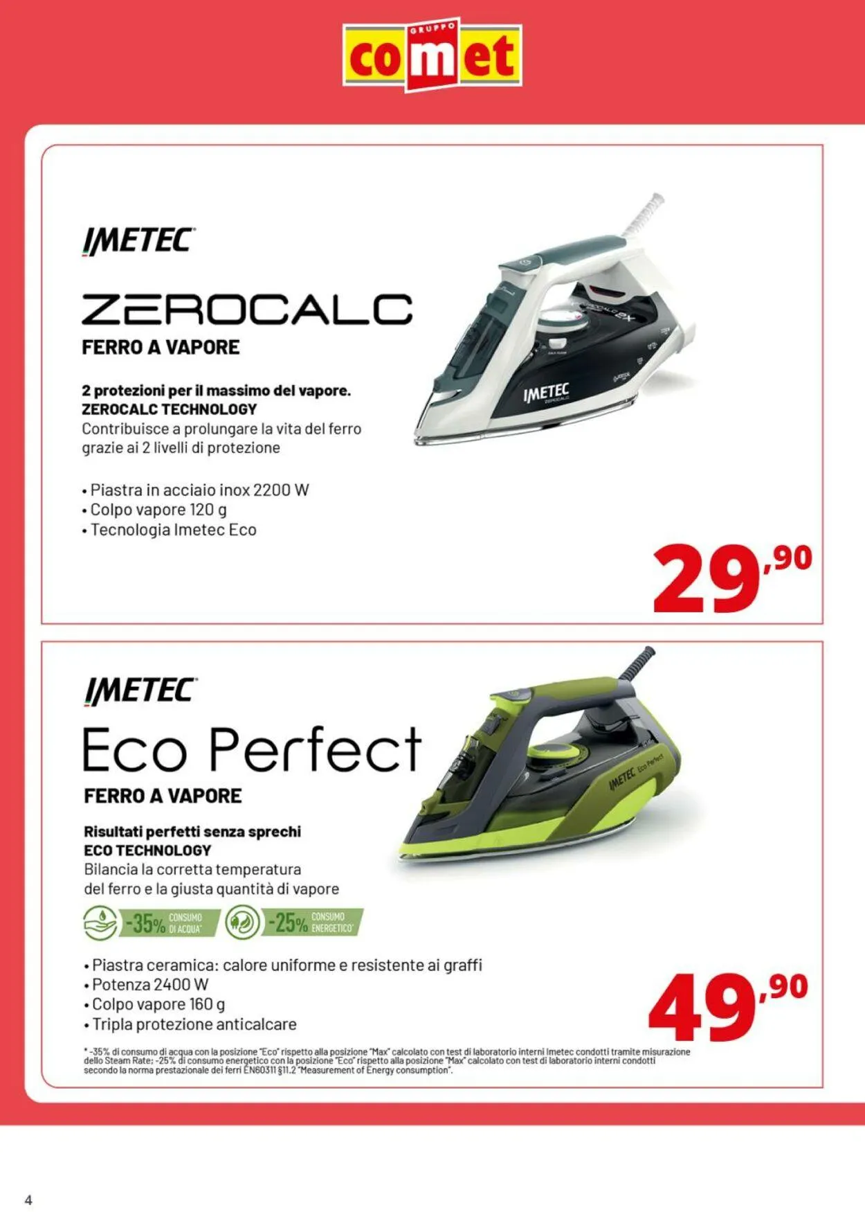 Comet Volantino attuale da 12 luglio a 31 luglio di 2025 - Pagina del volantino 4