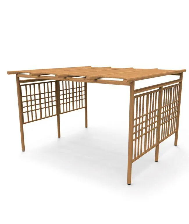 Copertura Nagi in listelli di legno