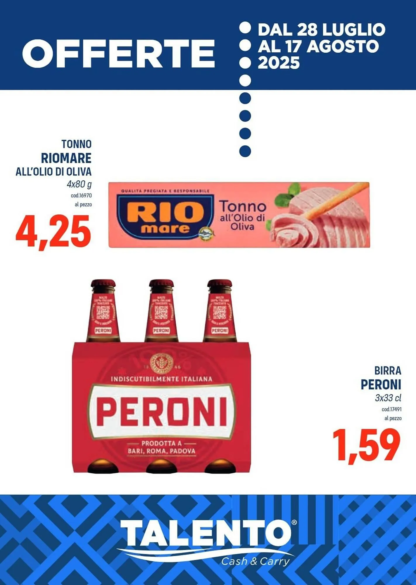 Volantino Talento Professional Store - 1