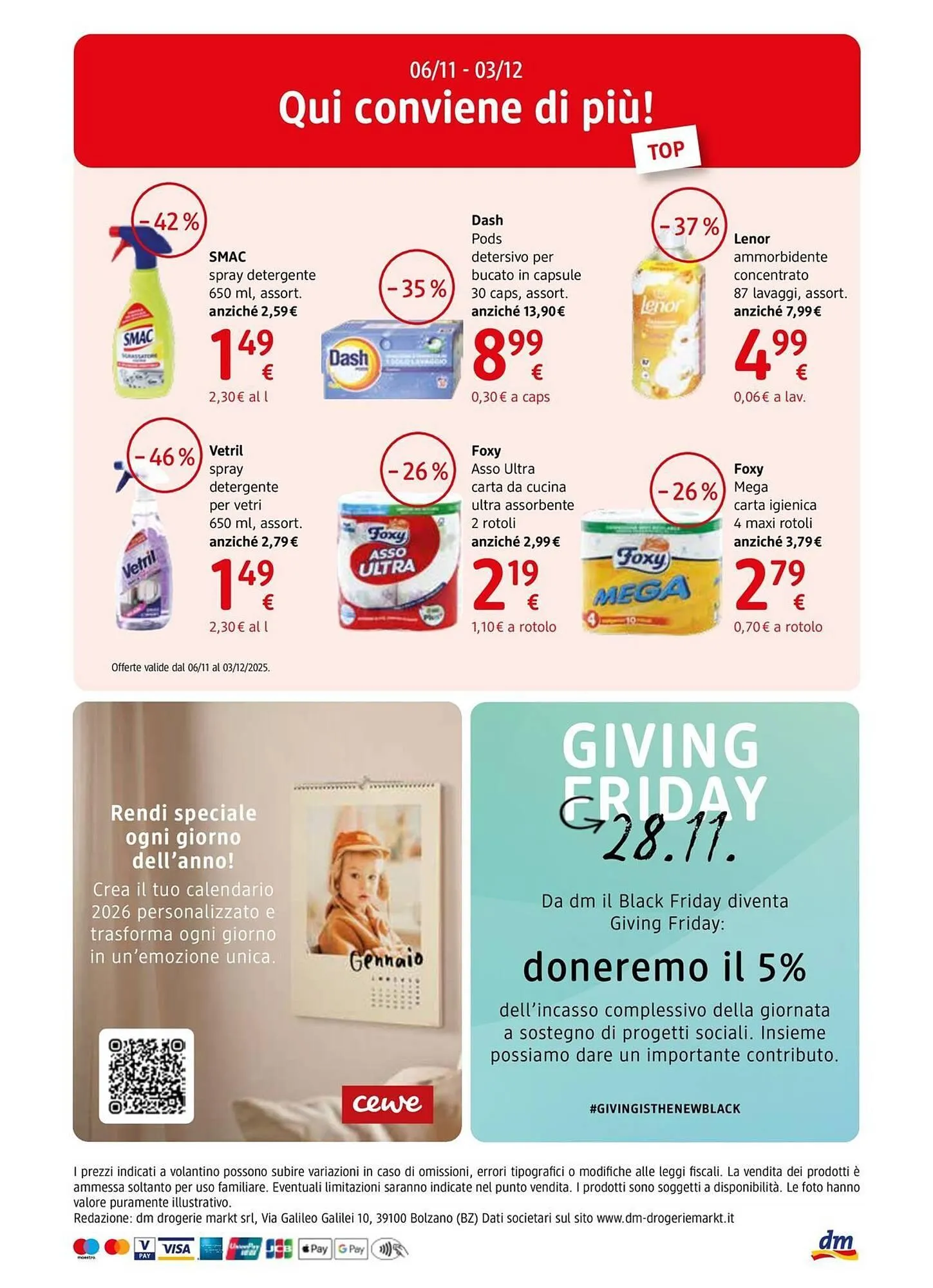 Volantino dm drogerie markt da 6 novembre a 3 dicembre di 2025 - Pagina del volantino 16