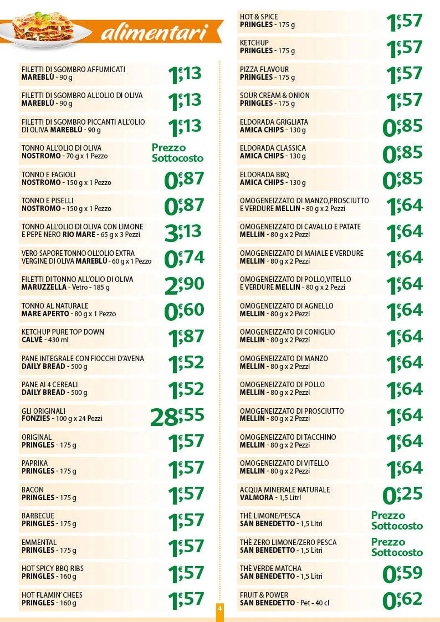 Volantino Gambardella Cash da 6 ottobre a 11 ottobre di 2025 - Pagina del volantino 4