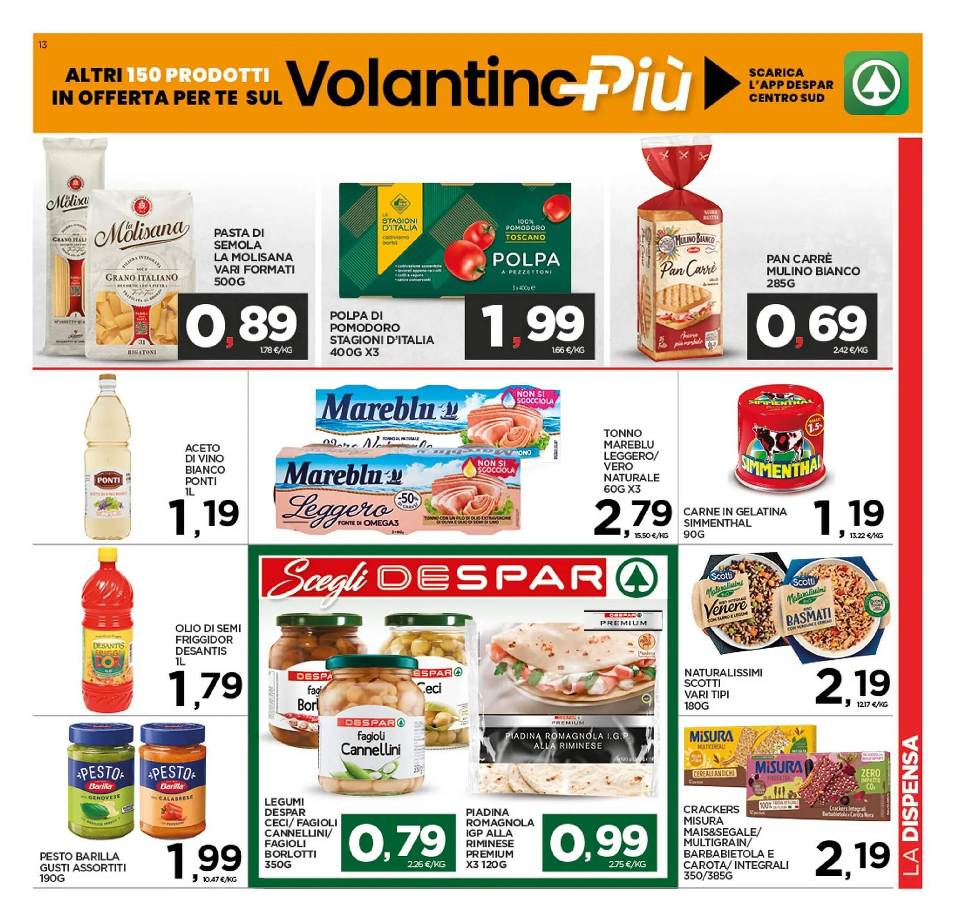 Volantino Iperspar da 11 gennaio a 21 gennaio di 2024 - Pagina del volantino 13
