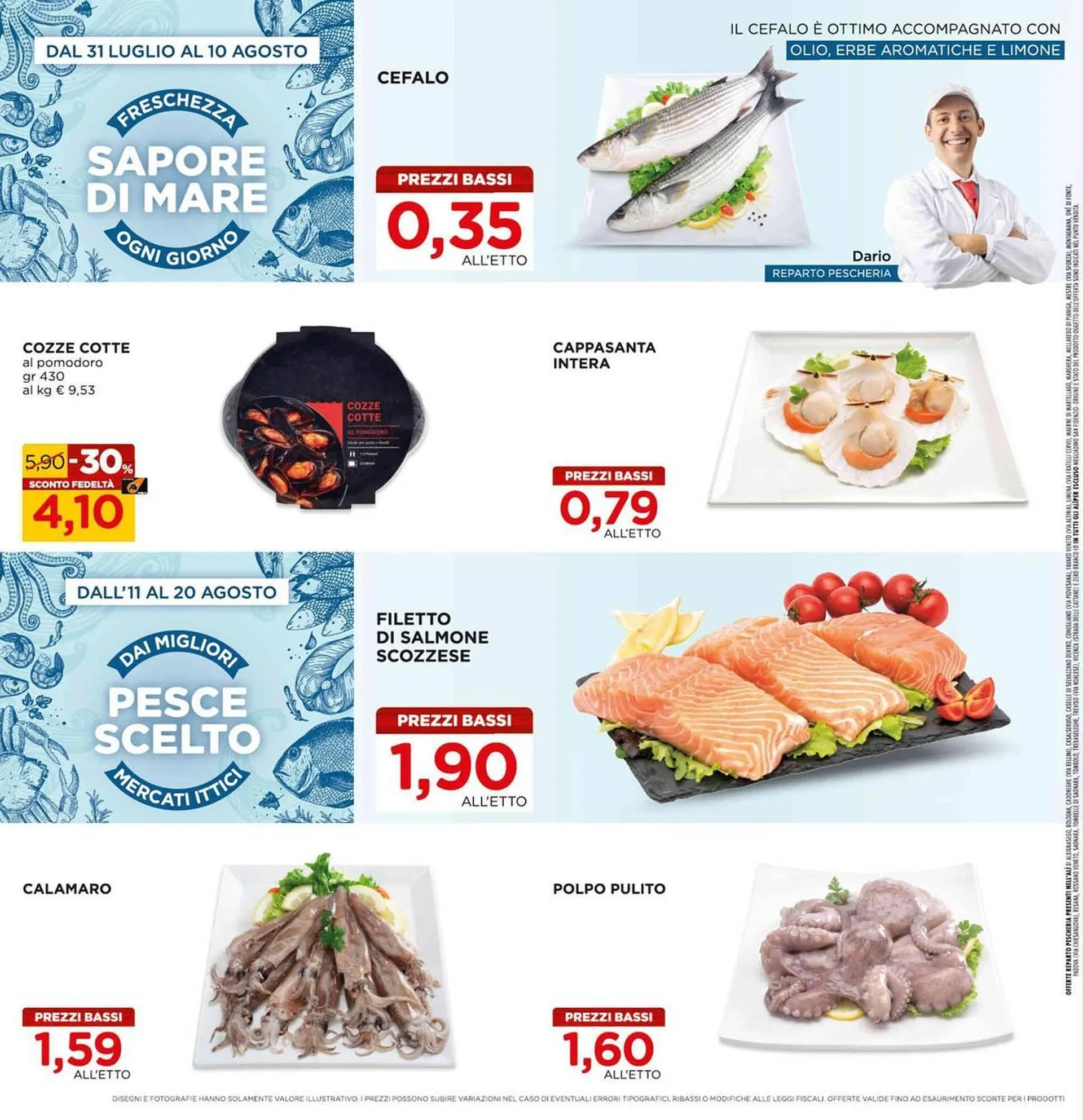 Volantino Alì Supermercati da 31 luglio a 20 agosto di 2025 - Pagina del volantino 10