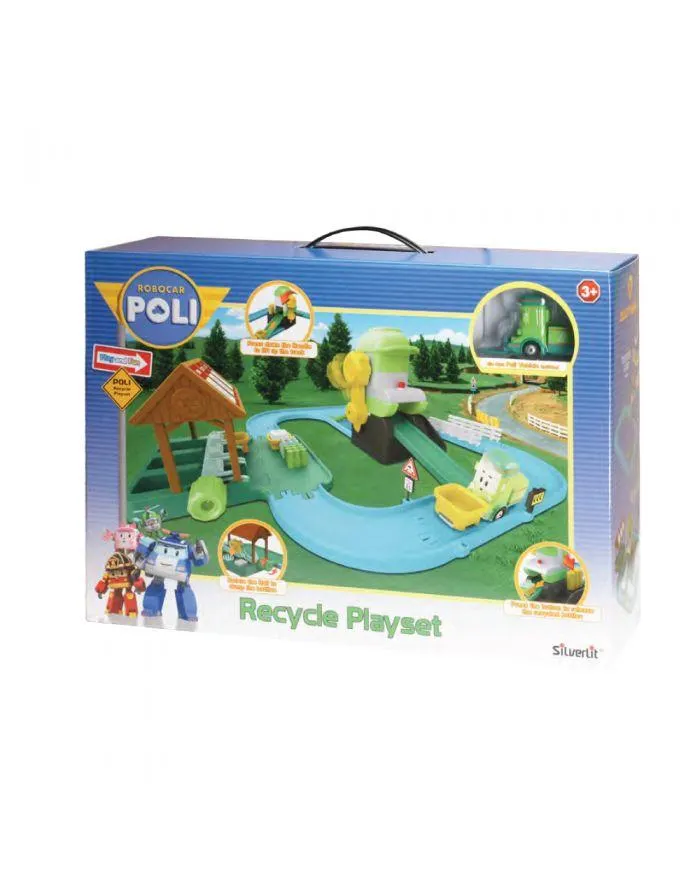 Robocar Poli - Recycle Playset