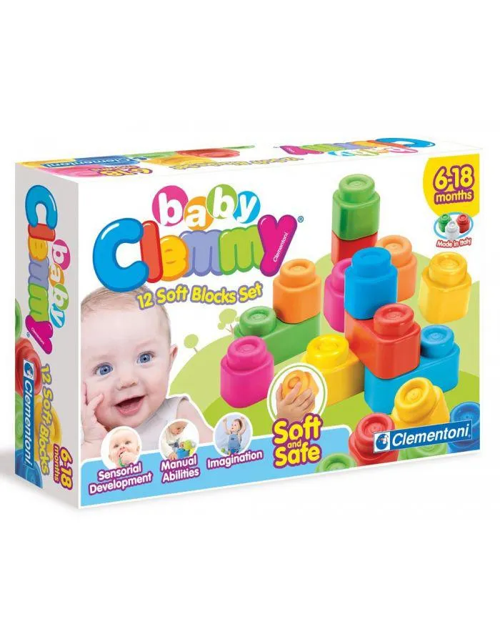 Clementoni - Mattoncini Morbidi
