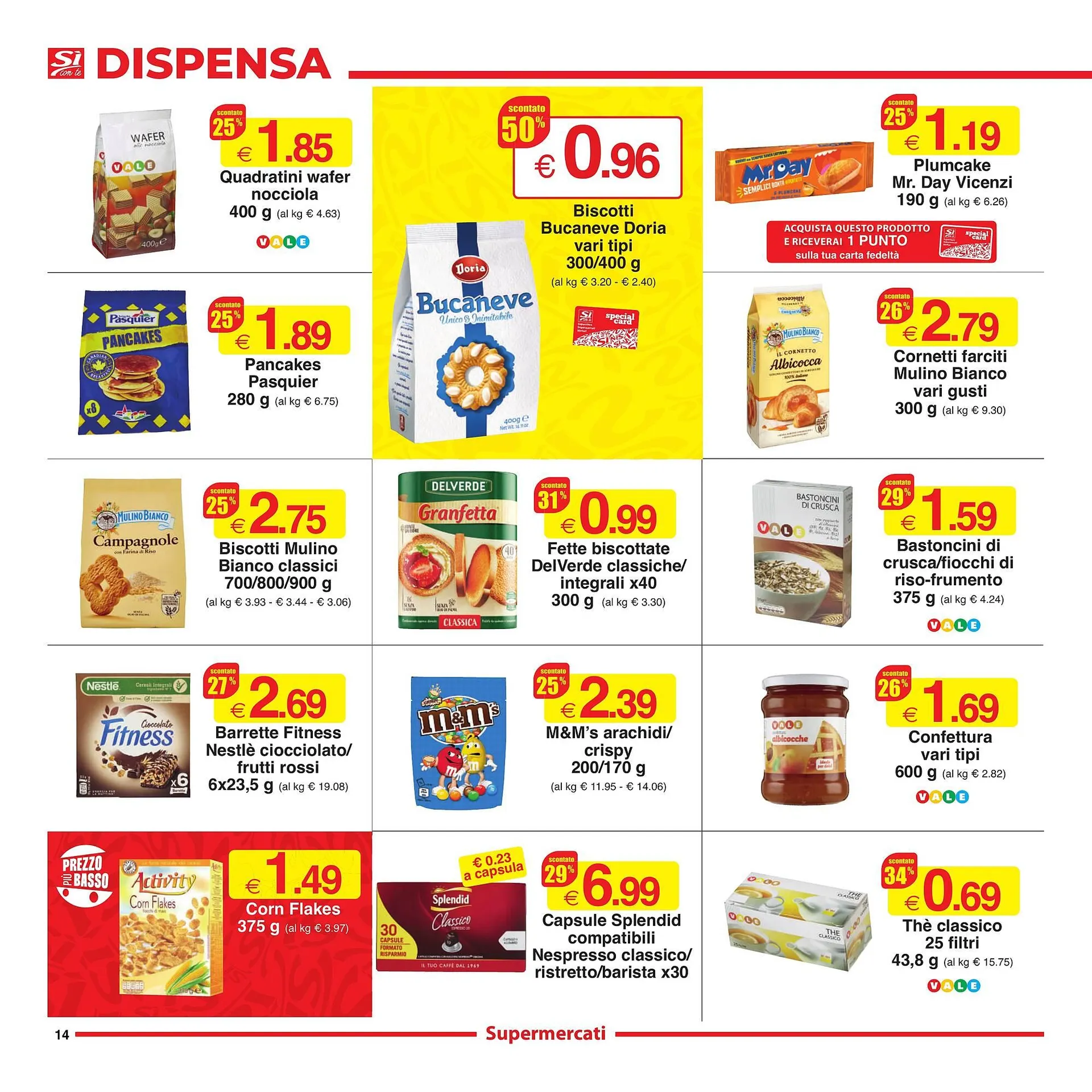 Volantino Sì con te da 3 luglio a 16 luglio di 2025 - Pagina del volantino 14