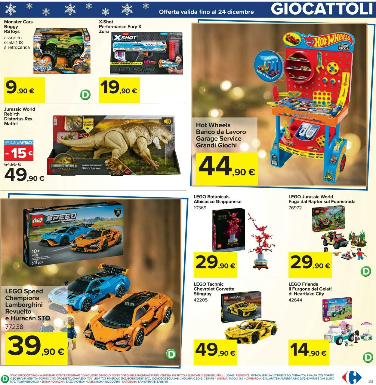 Carrefour Volantino attuale da 2 dicembre a 15 dicembre di 2025 - Pagina del volantino 33