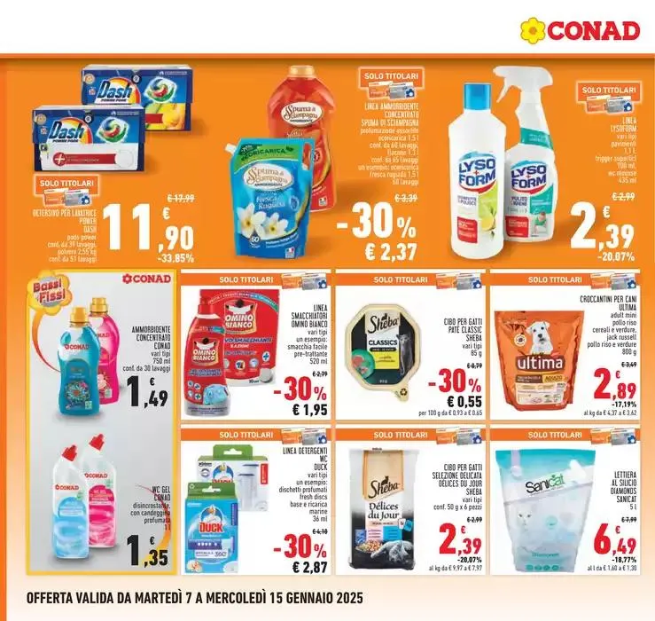 Speciale Conad da 7 gennaio a 15 gennaio di 2025 - Pagina del volantino 22