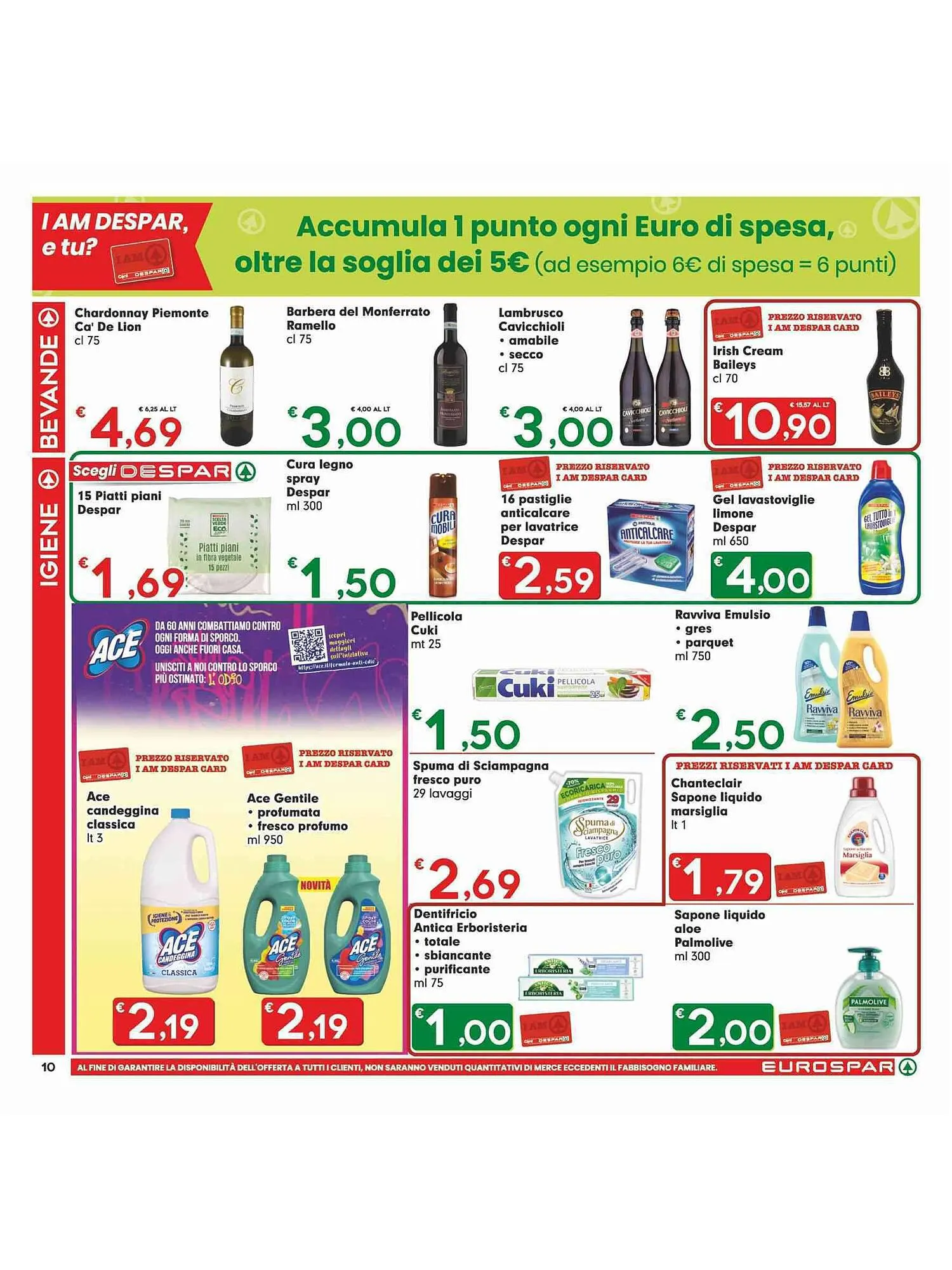 Volantino Eurospar da 23 novembre a 6 dicembre di 2023 - Pagina del volantino 10