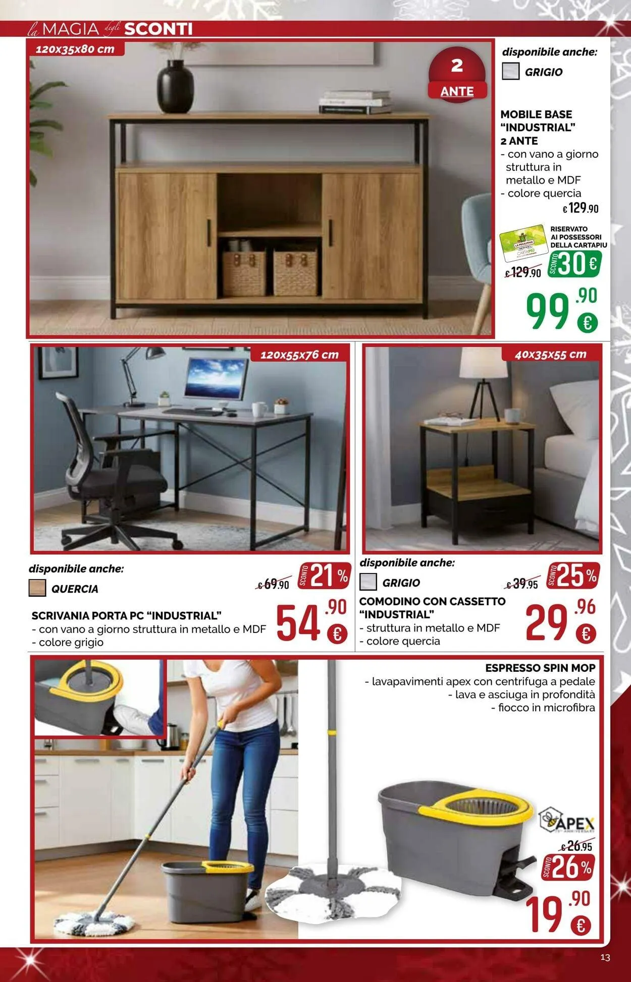 La Prealpina Volantino attuale da 8 dicembre a 22 dicembre di 2025 - Pagina del volantino 13