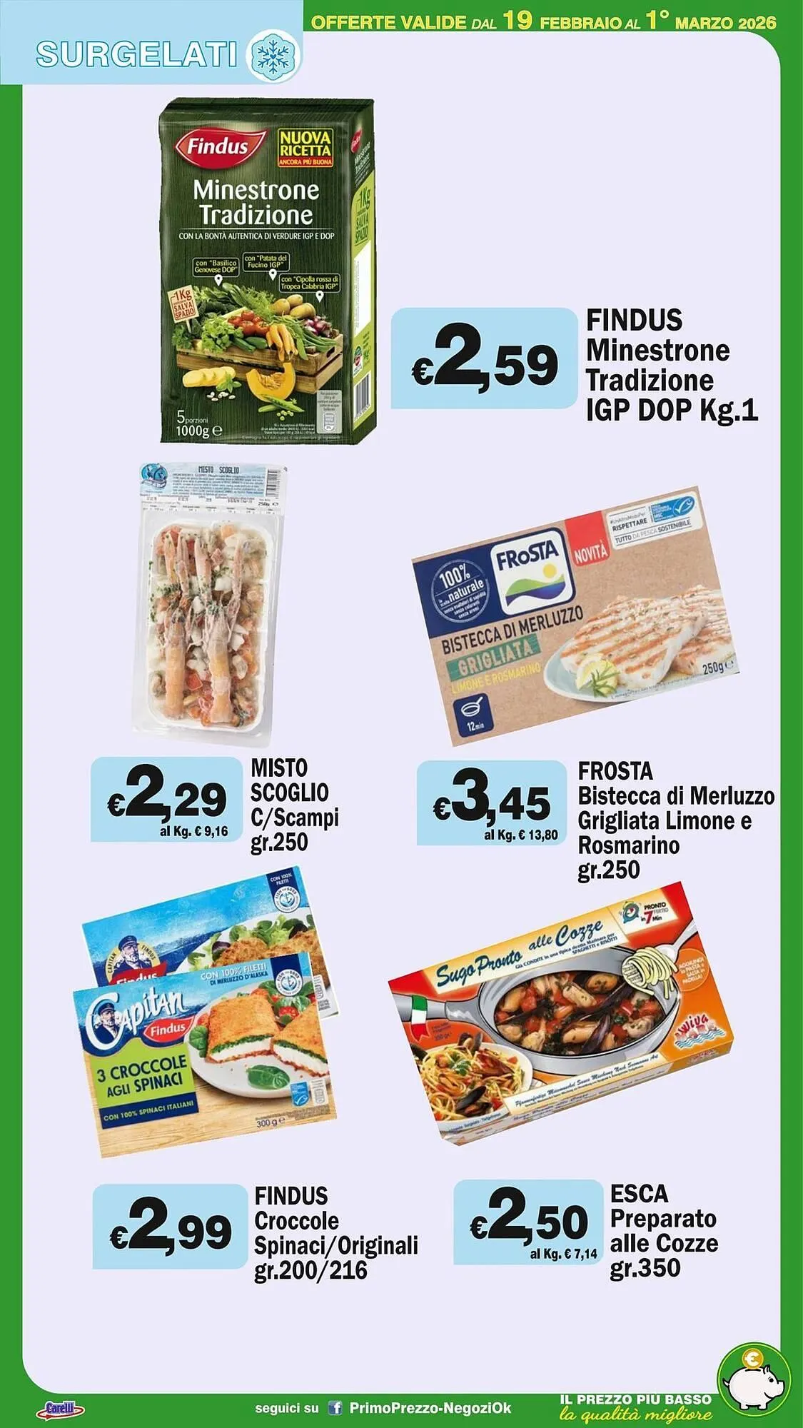 Volantino Primo Prezzo da 19 febbraio a 1 marzo di 2026 - Pagina del volantino 34