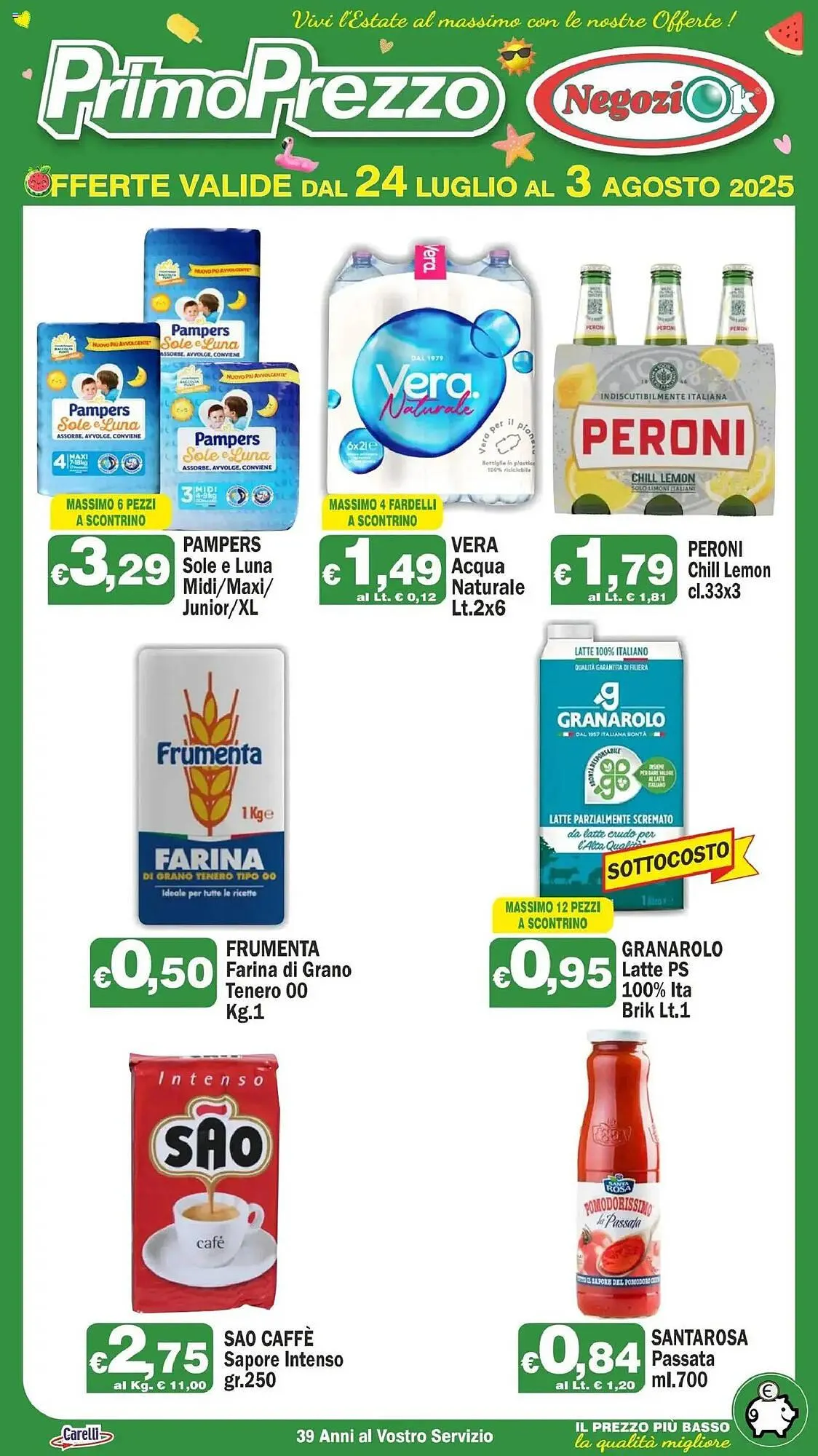 Volantino Primo Prezzo da 24 luglio a 3 agosto di 2025 - Pagina del volantino 4