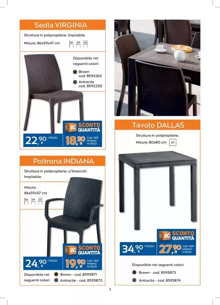 CATALOGO ARREDO da 17 marzo a 31 luglio di 2025 - Pagina del volantino 3